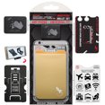 thumbnail image 4 of Gecko Travel Tech Phone Wallet - Stick On Card Holder Wallet for Cell Phones - Adhesive Card Pocket - BEIGE, 4 of 6