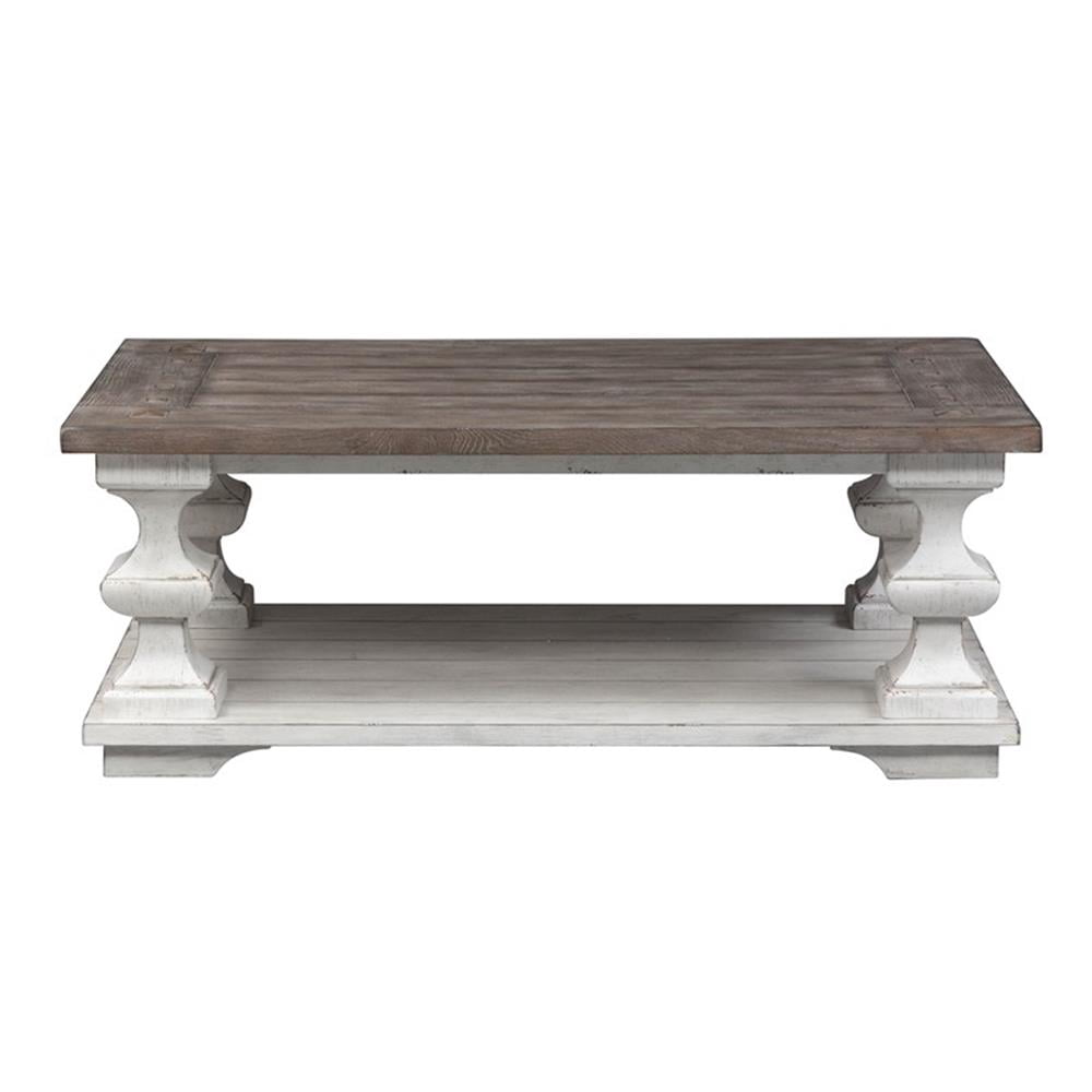 Bowery Hill Contemporary Rubberwood Solids 3-Piece Table Set in White
