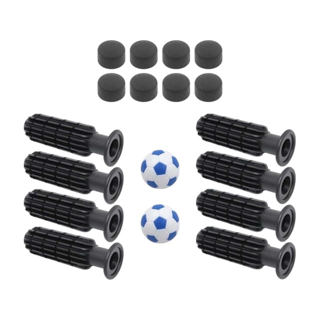 Lipstore 8 Pcs Poignées de Remplacement pour Ballon de Football de Table Faciles à Installer Poignées pour Ballon de Football Bleu Pâle Ballons de Football