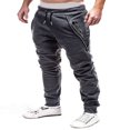 thumbnail image 3 of Men‘s Cargo Combat Work Trousers Sports Gym Jogging Zipper Drawstring Pants, 3 of 3