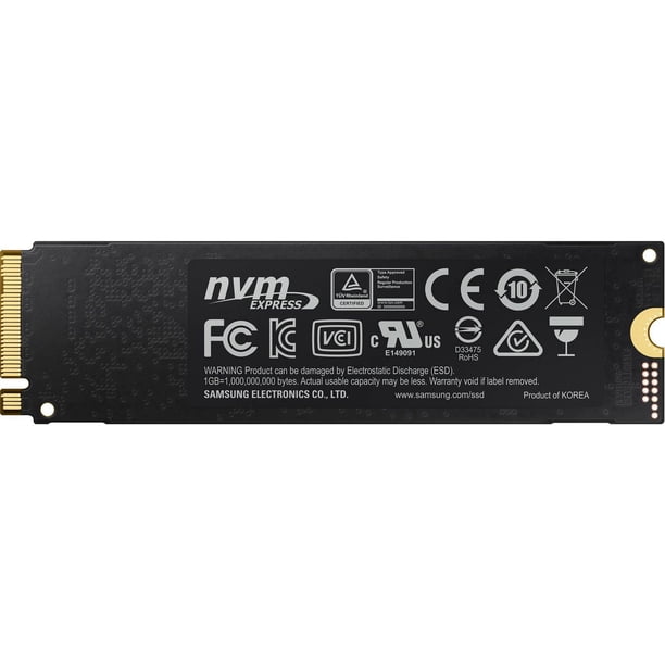 Samsung 970 EVO Plus 500GB M.2 NVMe Internal Solid State Drive