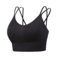 thumbnail image 1 of Woman Bras With String Quick Dry Shockproof Running Fitness Large Size Underwear, 1 of 9