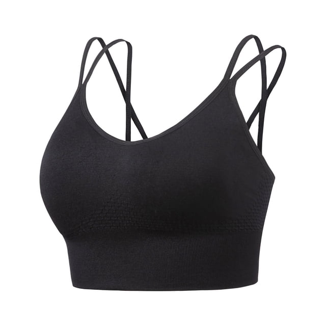 Woman Bras With String Quick Dry Shockproof Running Fitness Large Size Underwear