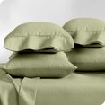 thumbnail image 1 of Bare Home Pillowcase Set - Premium 1800 Collection - Double Brushed - Ultra Soft - Standard Size, Sage, 4 Count, 1 of 7