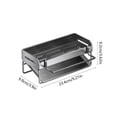 thumbnail image 3 of Kitchen Sponge Holder and Sink Storage Rack | Soap Dispenser and Accessory Organizer | Countertop Draining Basket for Sponges, Brushes, and Cleaning Tools | Plastic Kitchen Caddy, 3 of 6