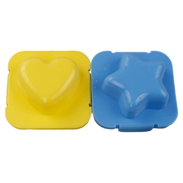 Youkk Easy-to-operate Sushi Rice Mould For Wide Applications Safe And Non-toxic Sushi Rice Cake Roller Mould Sushi Rice Moulds Heart Star Egg 1Set
