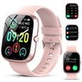 thumbnail image 1 of Montre Intelligente pour Android et iPhone, Montre Intelligente Étanche IP68 pour Femmes et Hommes avec Plus de 100 Modes Sportifs, Traqueur de Mise en Forme de 1,91 Po, Montre Intelligente avec Appel Bluetooth (Répondre/faire des Appels), pour Cadeau Pink, 1 of 5