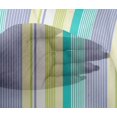 thumbnail image 3 of oneOone Viscose Chiffon Fabric Multicolor Stripe Fabric Prints By Yard 42 Inch Wide, 3 of 3