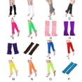 thumbnail image 4 of Shengyu 2pack/lot 90s leg warmer Warmth All Keep Fashinable 2pieces Colorful And For All Trendy Occasions Texture Match Pink 1 1Set, 4 of 6