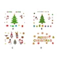 thumbnail image 2 of tredstone Christmas Fridge Decorations Holiday Styling Reindeer Santa Claus Designs Has Suction Force On type+1, 2 of 6