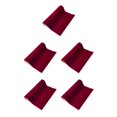 thumbnail image 3 of Decodeary Elegant Flannel Fabric Peel Sticker Paper Liner for Costumes Delicate and Charming dark Red 15.75 Inchx58.27 Inch 5Set, 3 of 6