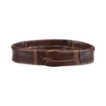 thumbnail image 3 of Unique Bargains 4 Pack PU Leather Loops Retaining Ring for 26mm Width Watch Band, Dark Brown, 3 of 5