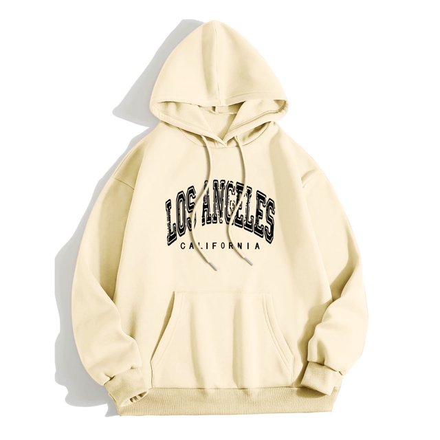 Chandail à Capuche Graphique pour Femmes, Col Rond, Manches Longues, Veste d'Hiver Décontractée, Chandail à Capuche