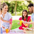 thumbnail image 4 of CHUANK Reusable Plastic Cups- 9 oz Plastic Cups  Plastic Tumblers Set of 12  Unbreakable Plastic Drinking Glasses - Colorful Stackable Party Cups Set (Pack 12- 5.6oz), 4 of 9