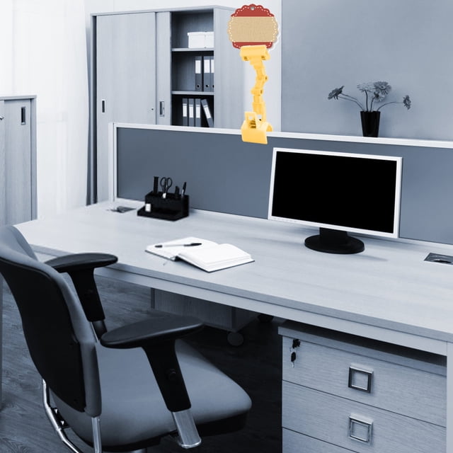 Porte-documents Réglable pour Bureau - Porte-Papier à Pince Flexible et Rotatif pour la Dactylographie et l'Utilisation sur Table pour Organiser le Papier à Copier sur le Bureau d'Ordinateur