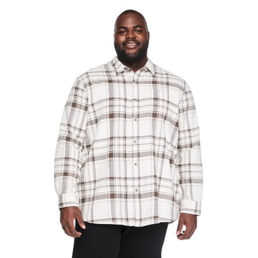 George Big Men's Flannel Shirt