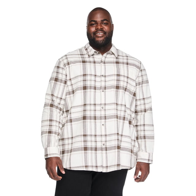 George Big Men's Flannel Shirt