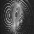 thumbnail image 1 of Ahgly Tapis d'Intérieur Lavable en Machine Carré Transitionnel Gris Minuit, 5 Pieds Carré, 1 of 7