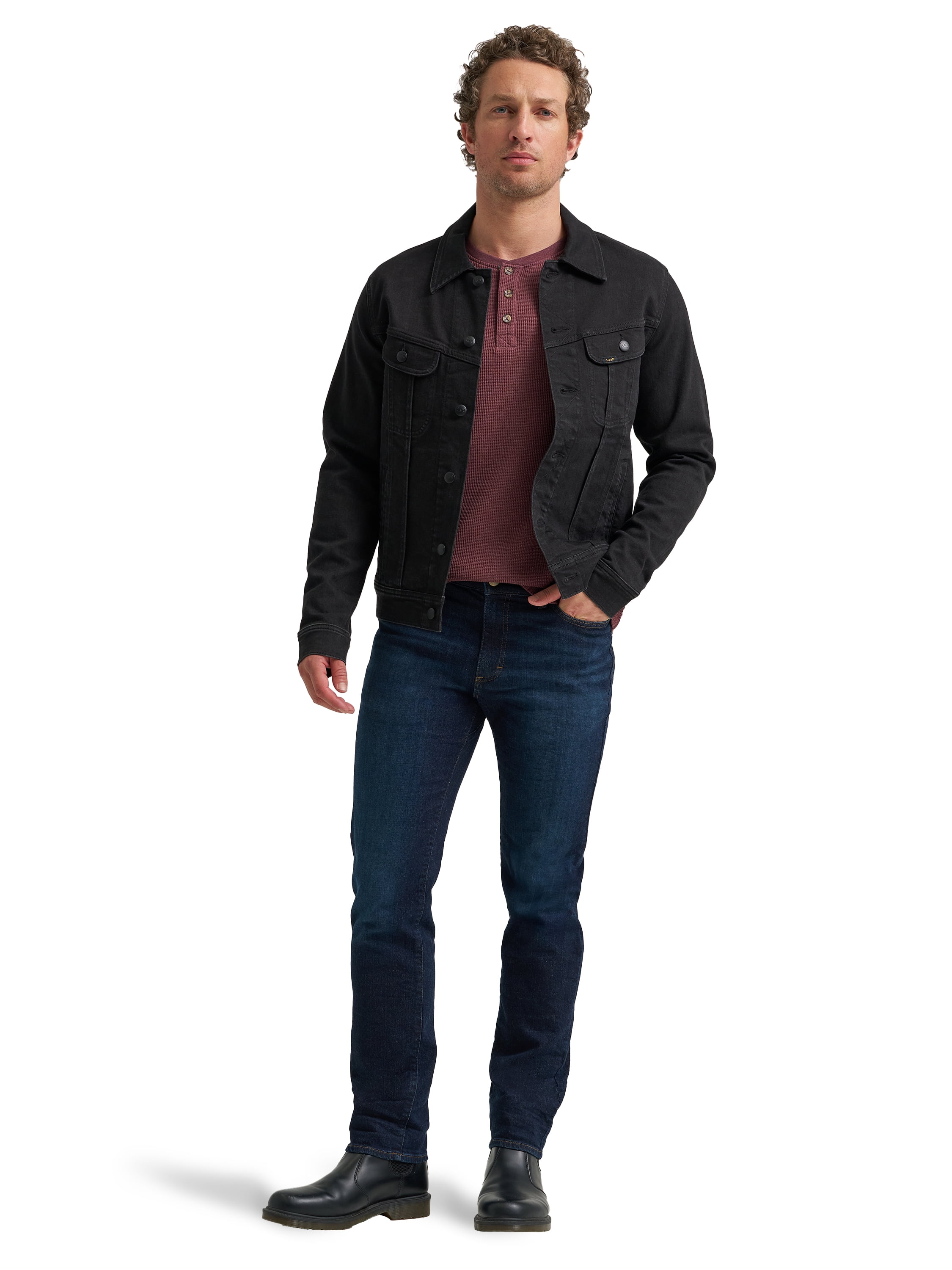Jean slim droit pour hommes Lee