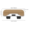 thumbnail image 2 of I-927 D Support de Lunettes de Soleil pour Visière de Voiture Étui Rigide Organisateur de Rangement pour Lunettes Étui pour Lunettes de Soleil Lunettes de Lecture 0,37 Lb, 2 of 7