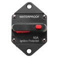 thumbnail image 2 of DC 32V Circuit Breaker with Switch Manual Reset Waterproof for Car Marine Boat Truck Bus RV ATV, 2 of 7