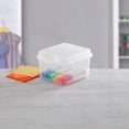 thumbnail image 4 of Sterilite Boîte de Rangement en Plastique Transparent à Couvercle Rabattable avec Loquet avec Couvercle (Lot de 36), 4 of 9