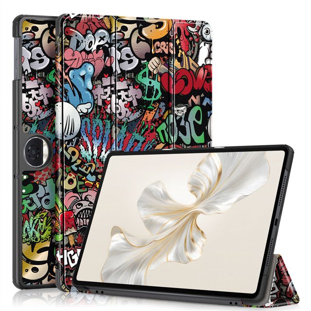 Case Étui pour Honor Pad 9 Tablettes 12,1 Pouces Trifold Magnétique en Cuir Support Rigide Housse de Tablette pour Funda Huawei Honor Pad 9 Étui TY Honor Pad 9 12,1 Pouces