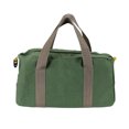 thumbnail image 4 of mmirethe Canvas Tool Bag With Shoulder Strap Solid Base Heavy Duty Storage Toolbag green 16 inch, 4 of 6
