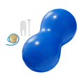 thumbnail image 1 of Almencla Peanut Ball Core Strength Training Fitness Exercise Ball for Home Gym Office Blue, 1 of 8