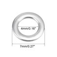 thumbnail image 3 of Parts Washer,Hardware Nuts,Washers,50 Pcs 304 Stainless Steel Flat Washer for Screw Bolt, 3 of 5