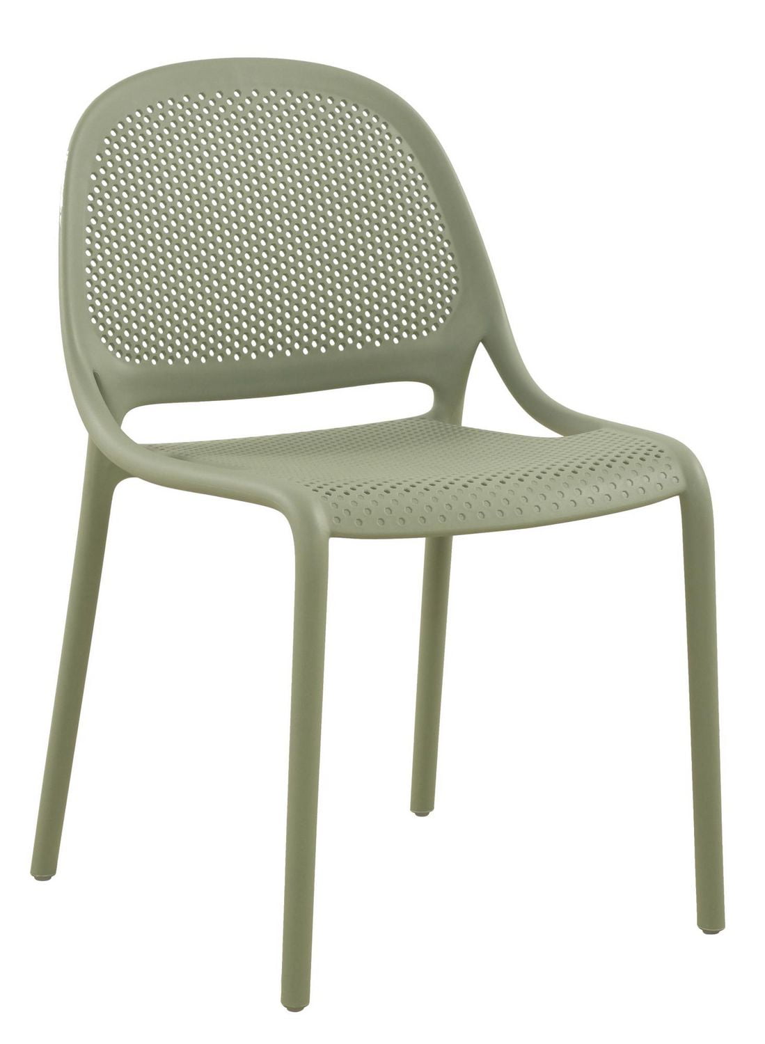 Summer armless dining chair Green Jade (4 chairs/box )