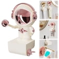 thumbnail image 1 of Cqxid Storage Rack Under $5 Home & Garden Rack Toothpaste Squeezer，No Drill，Astronaut Suction Toothpaste Dispenser Creative Manual Tube Holder For Bathroom Wash & Hand Dispenser For Home Use, 1 of 9