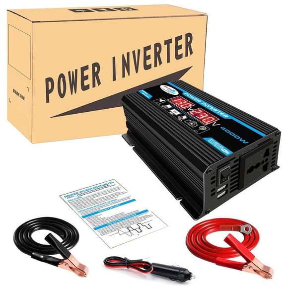 Pure Sine Wave Inverter 4000W Inverter 12V 230 Modified Pure Sine Wave Inverter Voltage Regulator 220/110 Boost Module For Powerful Power Bank ,Wide Usage