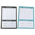 thumbnail image 1 of 2Pcs Diet Tearable Notebook Meal Planner Household Weekly Calendar Diet Notebook, 1 of 8