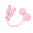 thumbnail image 4 of Corde à Sauter Sans Fil, Rotation Rapide Confortable Saut en Douceur Corde Sans Corde pour Bureau Rose, 4 of 8