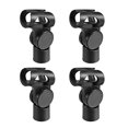 thumbnail image 1 of 4 Pcs Support Universel pour Microphone Clip pour Micro 17mm Support Microphones Portatifs Filetage 15mm, 1 of 4