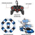 thumbnail image 3 of Voiture Télécommandée Transformateur Rc Voiture Robot Rotation 360 ° Freinage Rechargeable Voiture Jouet pour Enfants une Clé Déformation Voiture de Sport Modèle de Voiture Jouet Cadeau, 3 of 7
