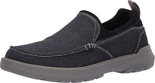 Skechers Mocassin en Toile à Enfiler Doveno-Hangout pour Homme