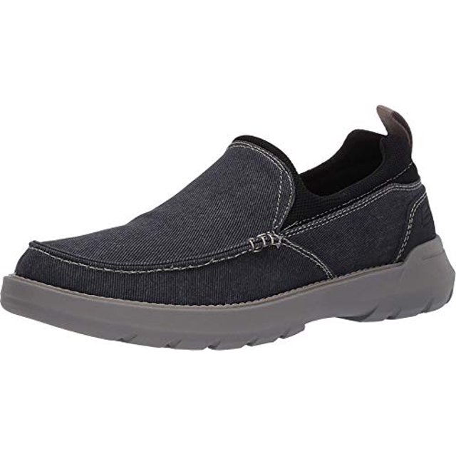 Skechers Mocassin en Toile à Enfiler Doveno-Hangout pour Homme