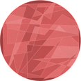 thumbnail image 1 of Ahgly Company Machine Washable Indoor Round Transitional Red Area Rugs, 3' Round, 1 of 7