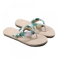 thumbnail image 1 of MesaSe MesaSe PENGXAING Wuffmeow Femmes Été Concis Antidérapant Résistant à l'Usure Motif Floral Sandales de Plage Mignonnes, 1 of 5