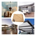 thumbnail image 2 of RKSTN Filet d'Ombrage Extérieur Toile d'Ombrage Ensoleillée, Pergola et Pare-Soleil de Patio Arrière avec Protection, Matériau contre la Chaleur, Oeillets Renforcés Gadgets de Cuisine, 2 of 4