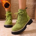 thumbnail image 2 of Fall Boots for Women, Cozy Fleece-Lined Short Boots for Versatile Winter Wear, 2 of 9