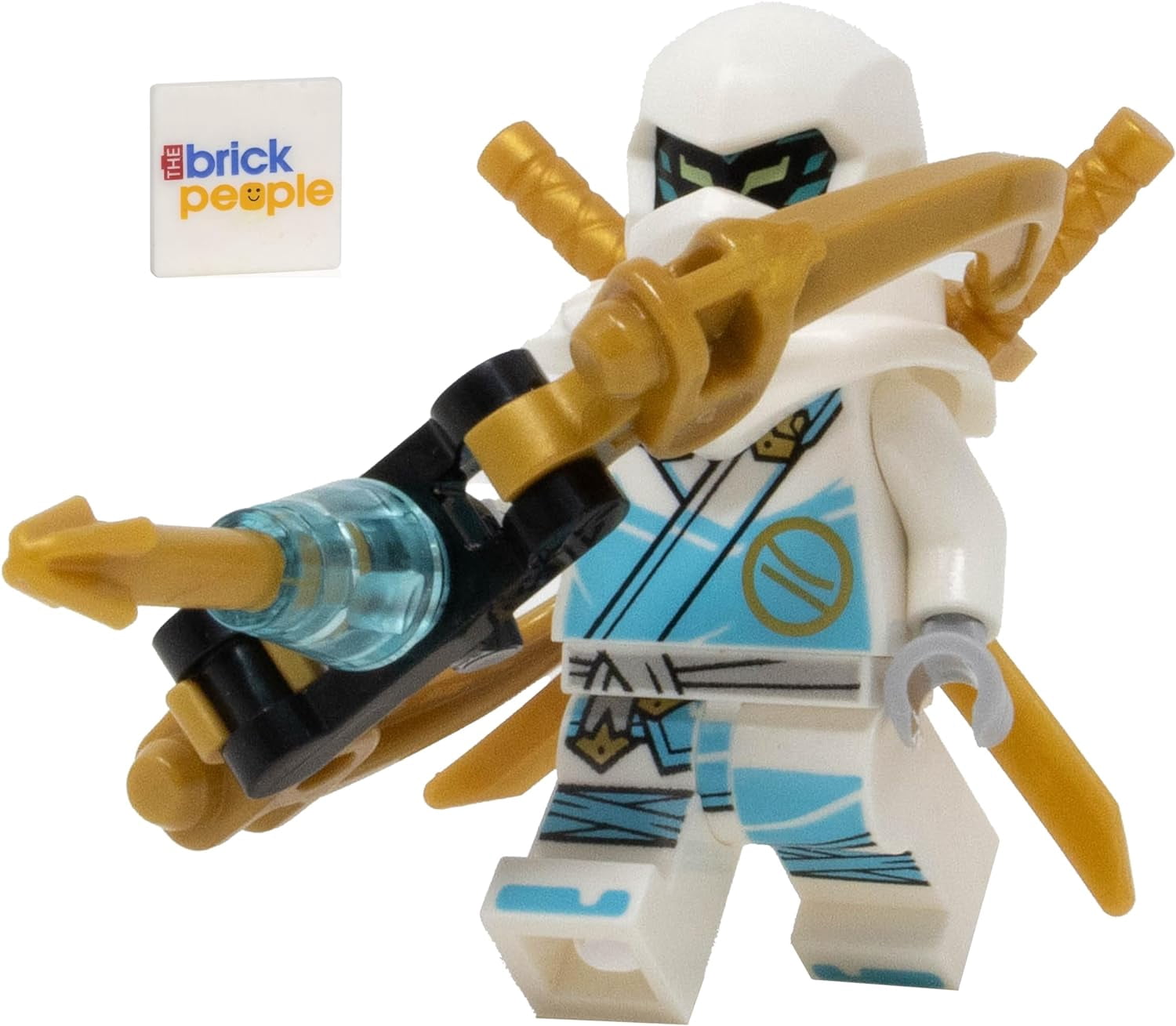 LEGO Ninjago Dragons Rising: Zane Minifigure with Ice Bow
