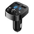 thumbnail image 1 of Car Bluetooth 5.0 FM Transmitter PD 18W Type-C Dual USB 4.2A Fast Charger LED Backlit Atmosphere Light MP3 Player Lossless Music, 1 of 1