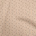 thumbnail image 1 of oneOone Georgette Viscose Light Brown Fabric Floral Sewing Craft Projects Fabric Prints By Yard 42 Inch Wide, 1 of 4