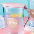 thumbnail image 4 of Water Pitcher 1.4L | Plastic Pitcher with Lid | Jug for Fridge | Juice Container with Lid | Iced Tea Pitcher | Water Carafe Perfect for Lemonade, Juice, 4 of 6