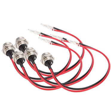 3 Pin Charging Port, 5Pcs Scooter Charger Connector, 3-Pin Scooter Charger Connector Replacement Outdoor For Electric Scooter