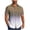 Khaki, variant on hotojiny Men's Button down Shirts Summer Short Sleeve Gradient Dress Shirts Business Trendy Wrinkle Free Stripes Shirts