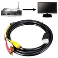 thumbnail image 3 of New General Hdmi Male To 3 Rca Video Audio Converter Component Av Adapter Cable Hdtv, 3 of 8